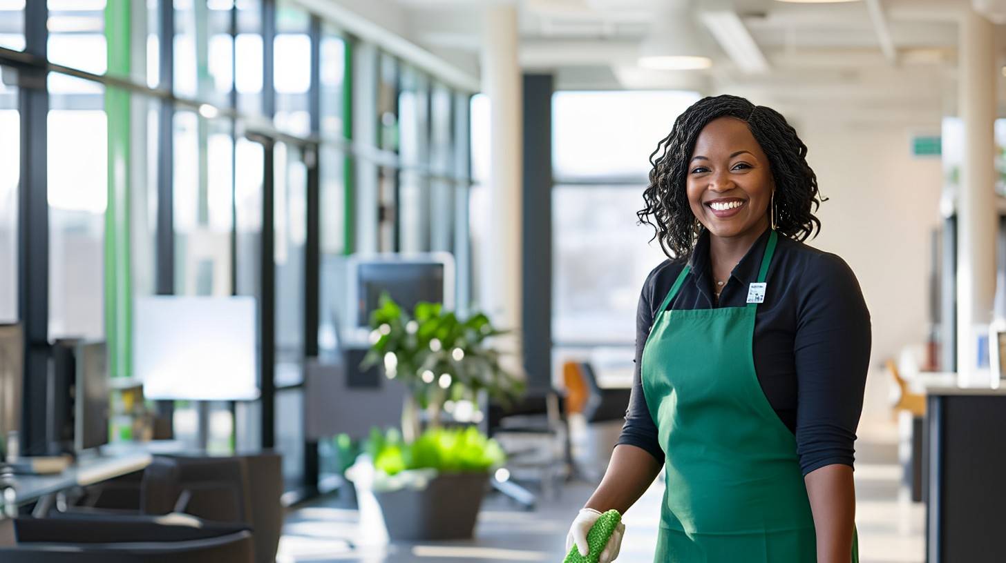 Professional Cleaning Staff